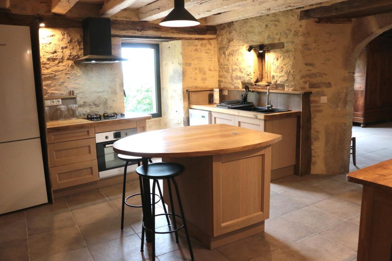 Grande Maison De Caractere En Pierres -Superbe Vue Saint-Cirgues  외부 사진
