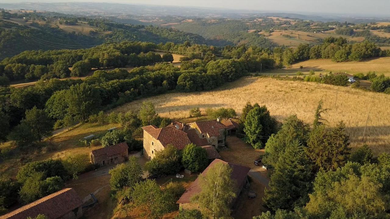 Grande Maison De Caractere En Pierres -Superbe Vue Saint-Cirgues  외부 사진