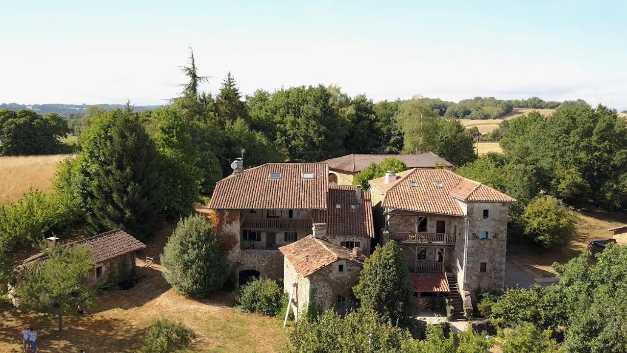 Grande Maison De Caractere En Pierres -Superbe Vue Saint-Cirgues  외부 사진